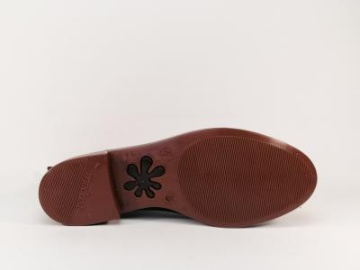 Bottine de pluie marron en destockage MEDUSE Japlair pour femme