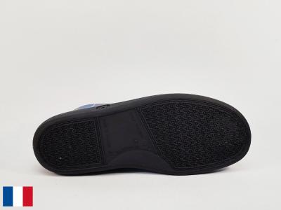 Charentaise été homme pantoufle légère coton toile pieds sensibles made in France BOSSI ulrick