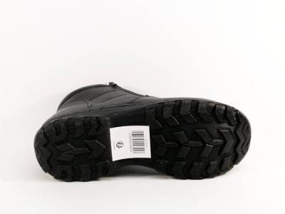 Chaussures fourrées homme à pas cher hiver grand froid double zip SWEET'R cemela noir