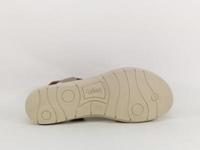 Sandale femme confortable chic à élastique semelle mémoire de forme cuir  VALERIA'S 9031 