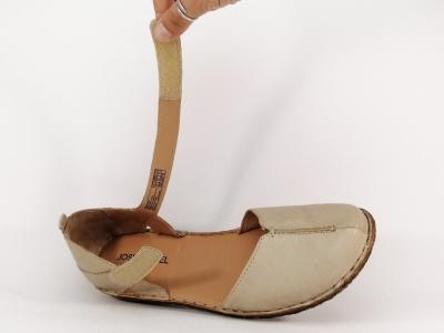 Chaussure grande taille femme fermée devant confortable en destockage JOSEF SEIBEL rosalie 42 beige