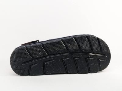 Pantoufle sabot homme confortable dessus recyclé semelle cuir CHIC & RELAX Ploumi