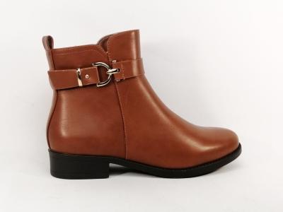 Bottine camel femme grande taille tendance à pas cher CINK ME DM779-S5