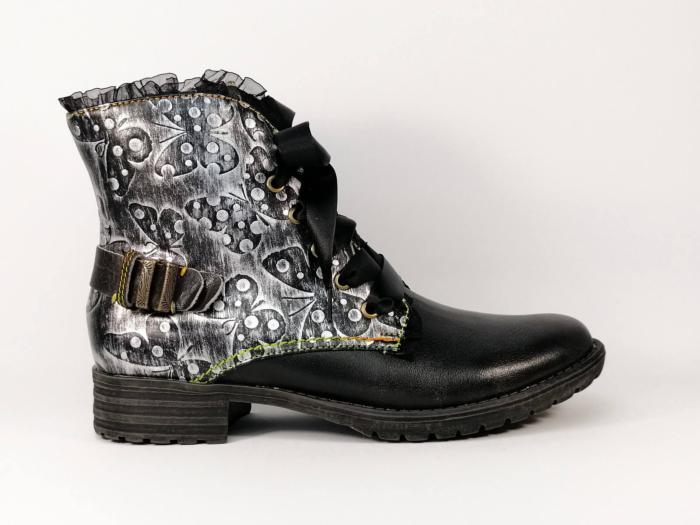 bottines noires originales