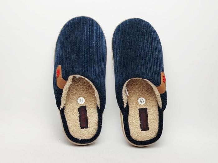 Pantoufle homme confort tendance à pas cher EMINENCE bonclay marine
