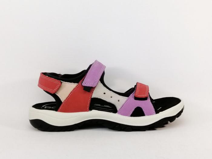 Sandale de marche femme confortable à velcro destockage IMAC ROHDE 559236 - 758846