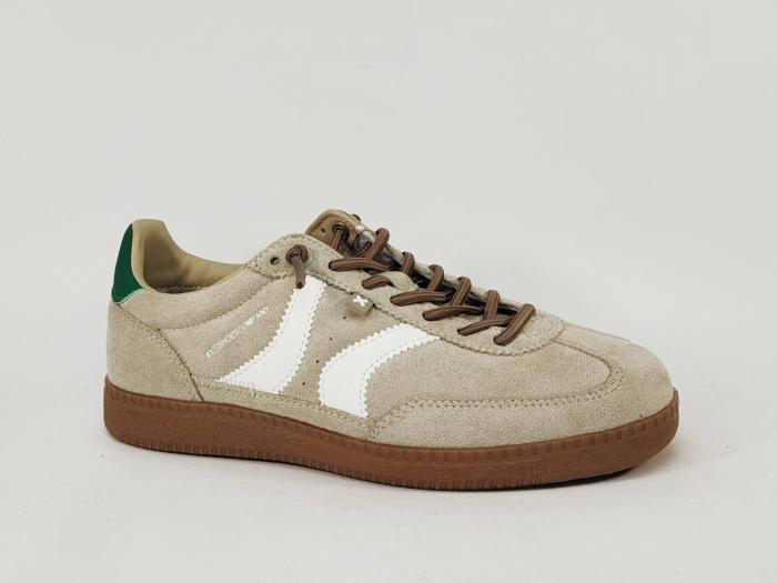 Basket beige femme sans lacets confortable et tendance destockage XTi 144170 à pas cher