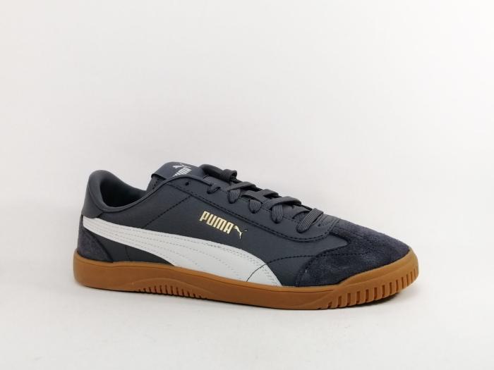 Basket homme PUMA club 5V5 destockage à pas cher gris foncé tendance souple