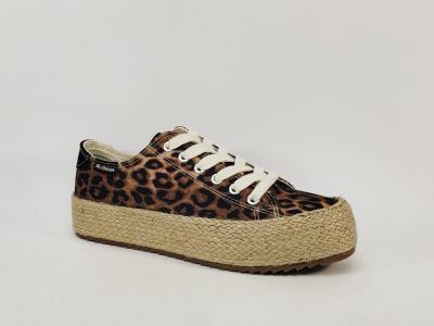 Basket léopard femme tendance et confortable en destockage REFRESH 173149
