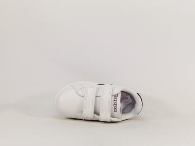 Basket blanche double velcro pour bébé en destockage KAPPA logo maota