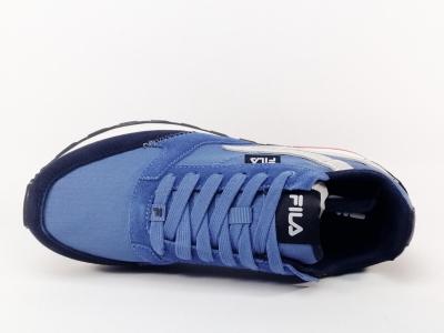 Basket bleu homme tendance et confortable en destockage FILA run formation