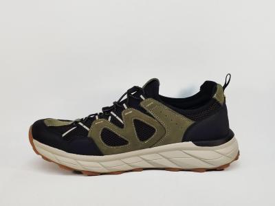 Basket homme grande taille confort destockage CAMEL ACTIVE 54CCA18 kaki noir