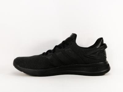 Basket homme ADIDAS lite racer en destockage à pas cher noir en grande taille