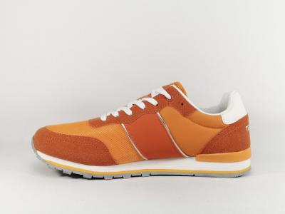 Basket tendance orange confortable à pas cher destockage TEDDY SMITH 78137 homme femme