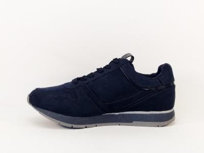 Basket femme destockage TAMARIS 23613 végane marine chic et confortable