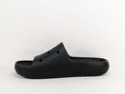 Mule CROCS homme grande taille destockage 209401 noire confortable à pas cher