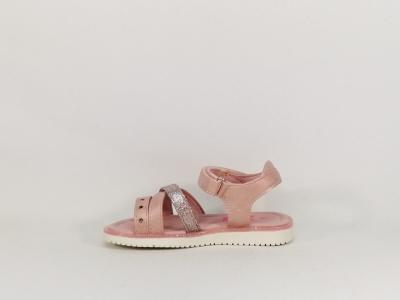 Sandale fille bébé tendance rose destockage XTi 58012 à pas cher vegan