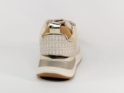 Basket tendance vegan beige TAMARIS 23732 destockage à pas cher femme