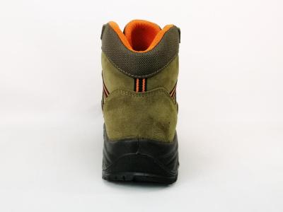 Chaussures randonnée homme montante cuir water resistant kaki destockage GARSPORT kamikaze mid