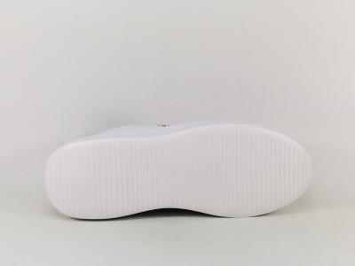Basket blanche femme tendance chic destockage KAPPA logo amelia A2N à pas cher