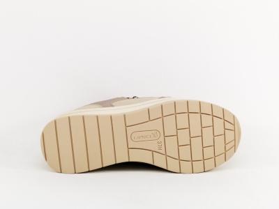 Basket femme pied large et sensible confortable CAPRICE 23304 largeur H