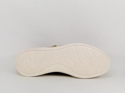 Basket tendance femme cuir camel chic et confort destockage TAMARIS 23707