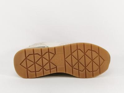 Basket tendance vegan beige TAMARIS 23732 destockage à pas cher femme