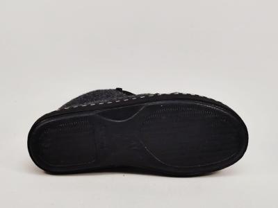 Chausson montant homme fourré en laine confortable double zip CHIC & RELAX belvis