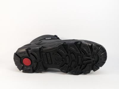 Chaussure randonnée en cuir waterproof noir destockage IMAC 803918 homme