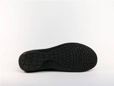 Chaussure basse en cuir noir Guillac MORAN’S pour femme