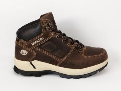 Chaussure de travail homme DOCKERS 390R003 cuir marron résistante