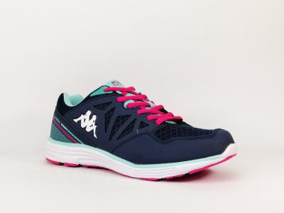Basket sport marine à pas cher destockage KAPPA Spander femme
