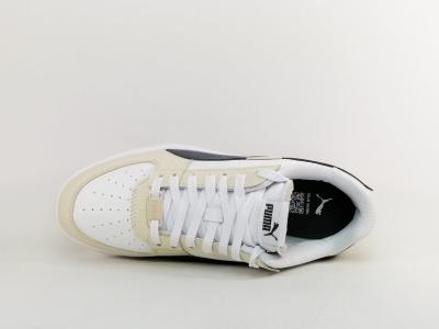 Basket homme PUMA caven 2.0 en destockage à pas cher cuir beige blanc tendance