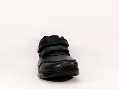 Chaussure femme en cuir noir à velcro IMAC 608080 – Fabrication Italie
