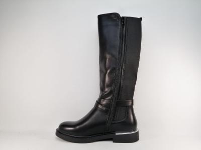 Botte femme grande taille pour mollets larges CINK ME DM100-K3 noire à pas cher
