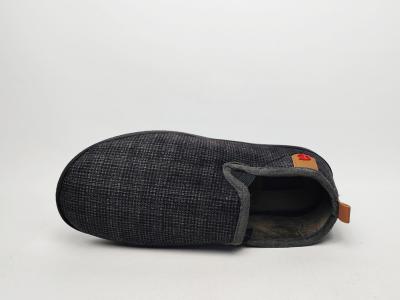 Chausson charentaise homme confortable EMINENCE backbone gris souple à pas cher