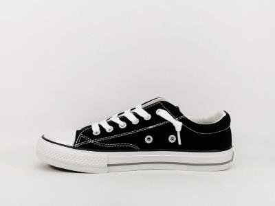 Tennis en toile noire confortable à élastique DOCKERS 48TE608 mixte