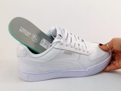 Basket blanche PUMA caven 380810 destockage à pas cher tendance et confort