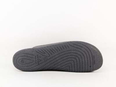 Chausson homme grande taille mule velours gris CHIC & RELAX avesto