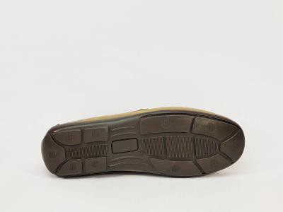 Mocassins homme daim cuir souple beige confortable et chic ORLAND 2022 arena