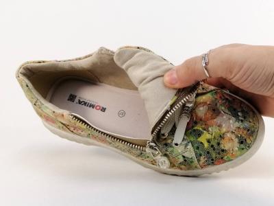 Basket femme originale colorée fleurie confortable ROMIKA 74R0302009