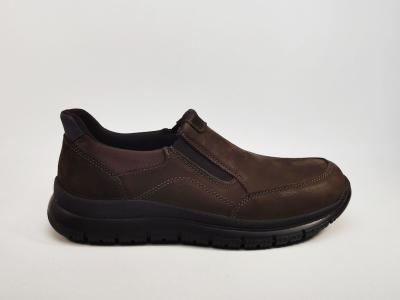 Basket homme sans lacet, facile à enfiler, pieds larges destockage IMAC 852530