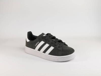 Tennis garon en cuir kaki/gris destockage ADIDAS Campus