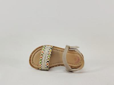 Sandales fillettes tendance multicolore à scratch WIPOP yira à pas cher