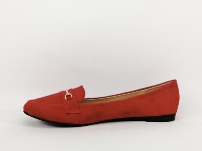 Ballerine mocassin chic rouge grande pointure femme CINK ME DM8D