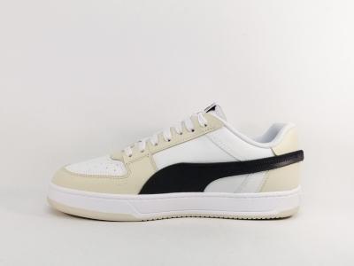 Basket homme PUMA caven 2.0 en destockage à pas cher cuir beige blanc tendance