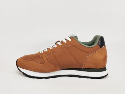 Basket homme pas cher camel confortable tendance en destockage TEDDY SMITH 120162 panama