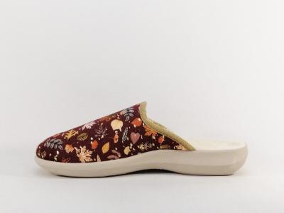 Chausson femme confortable de qualité destockage FARGEOT bipalace Fabrication France