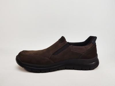 Basket homme sans lacet, facile à enfiler, pieds larges destockage IMAC 852530