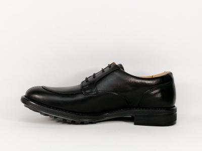 Chaussures habillées pour homme cuir noir destockage IMAC sologne